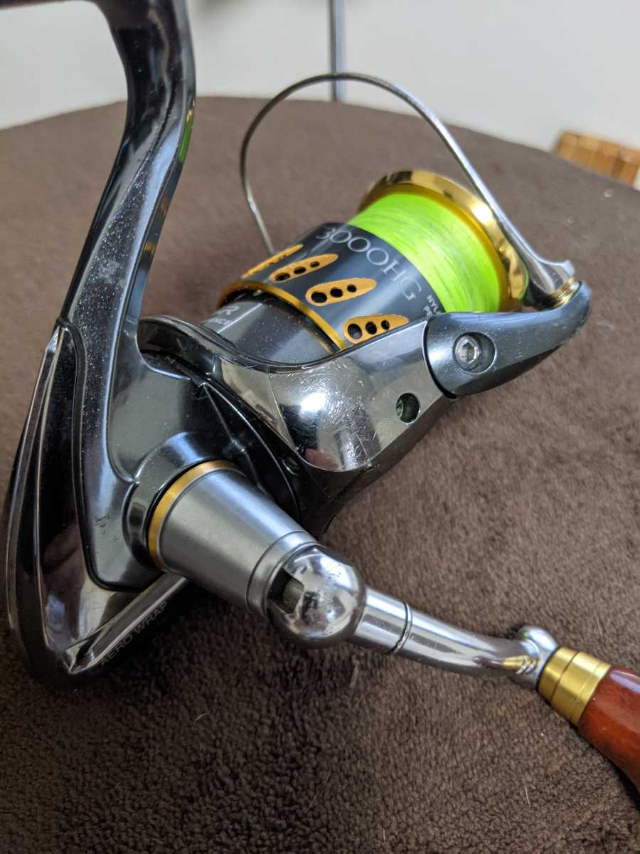 シマノ 07ステラ 3000HG 中古品 シマノ 07ステラ スピニングリール