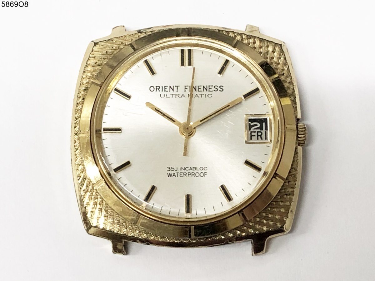☆稼働品◎ ORIENT オリエント FINENESS ファイネス ULTRA MATIC 