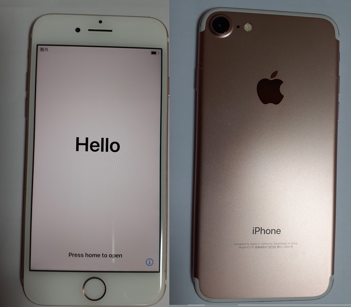 iPhone7 32G ローズ・中古・激安・売り切り_1