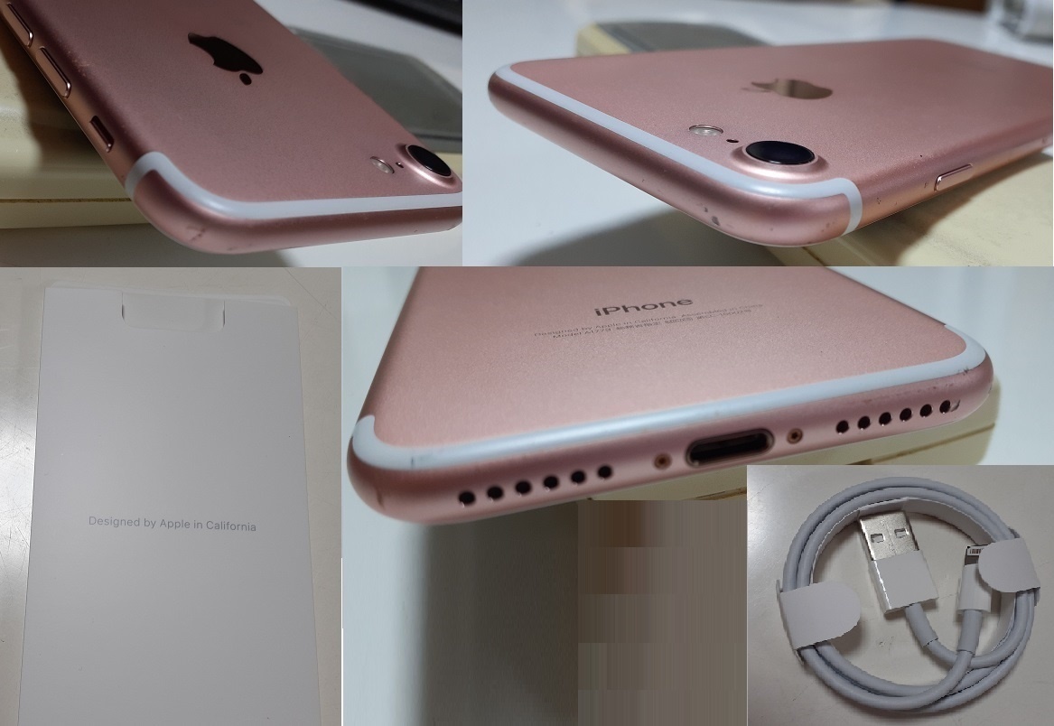 iPhone7 32G ローズ・中古・激安・売り切り_3