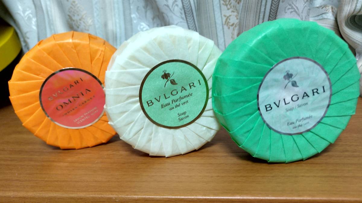  &rdquo;ブルガリ BVLGARI 石鹸 サヴォン ソープ&rdquo; 150g&times;3(固形)｜売買されたオークション情報、yahooの商品情報をアーカイブ公開 - オークファン 固形