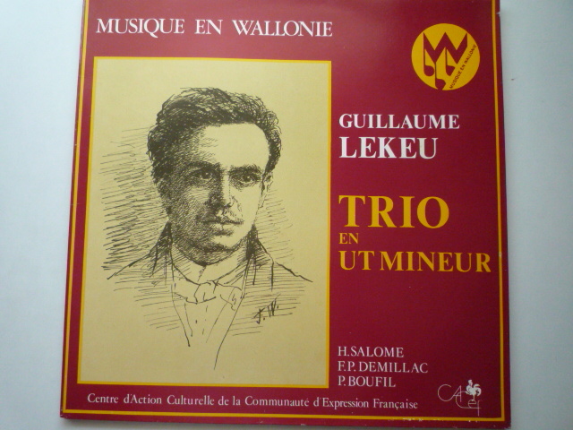 人気，大得価 NA35 仏MUSIQUE EN WALLONIE盤LP ルクー/ピアノ三重奏曲 サロメ ドゥミヤック ブーフィル(室内楽)｜売買されたオークション情報、yahooの商品情報をアーカイブ公開 - オークファン 室内楽