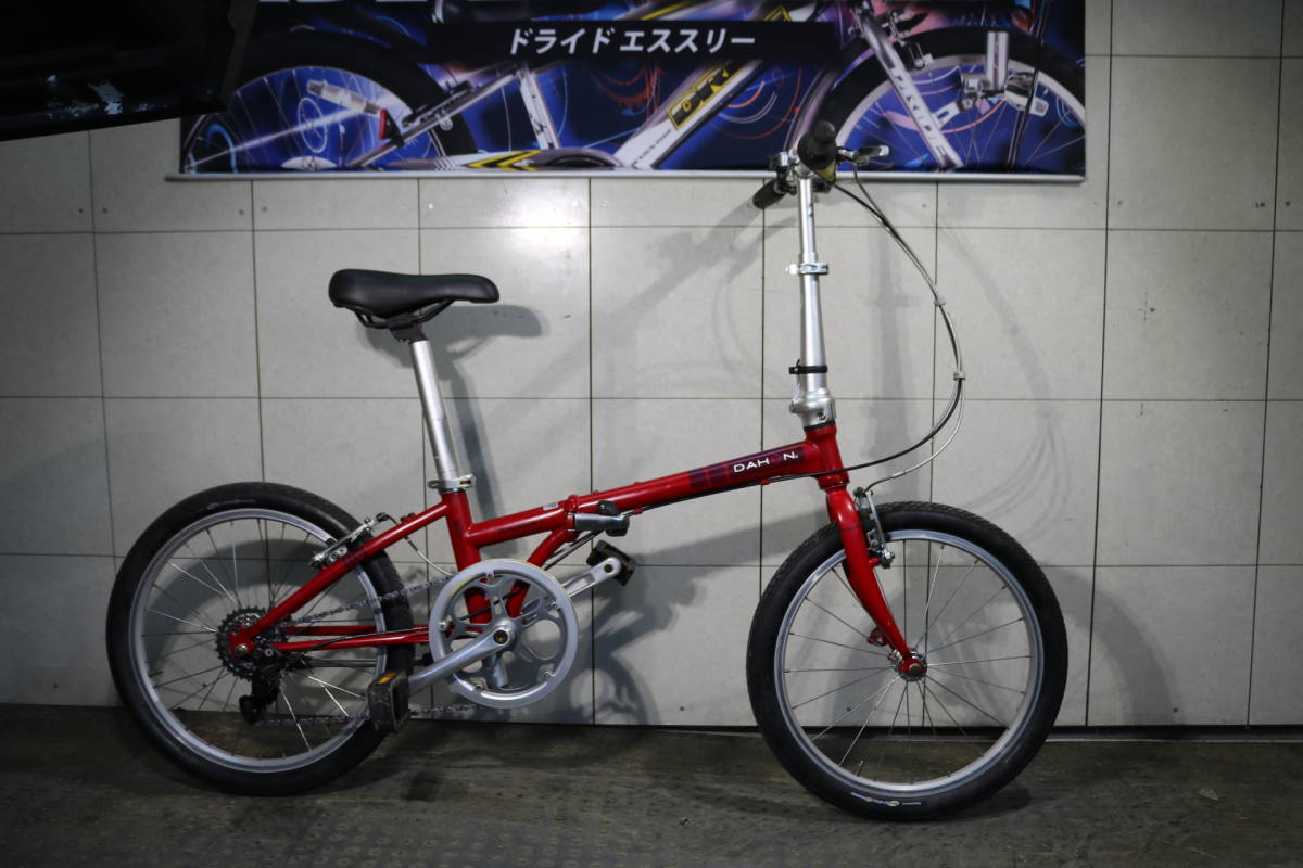 良品！DAHON BOARDWALK 4130クロモリ 20型 シマノ7速 折り畳み自転車 0