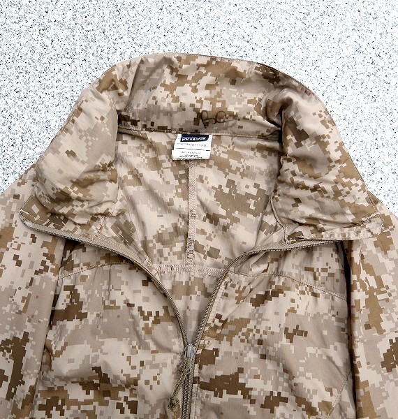 良品 L-R 米軍実物 patagonia 2010年 LEVEL4 WINDSHIRT AOR1 レベル4 