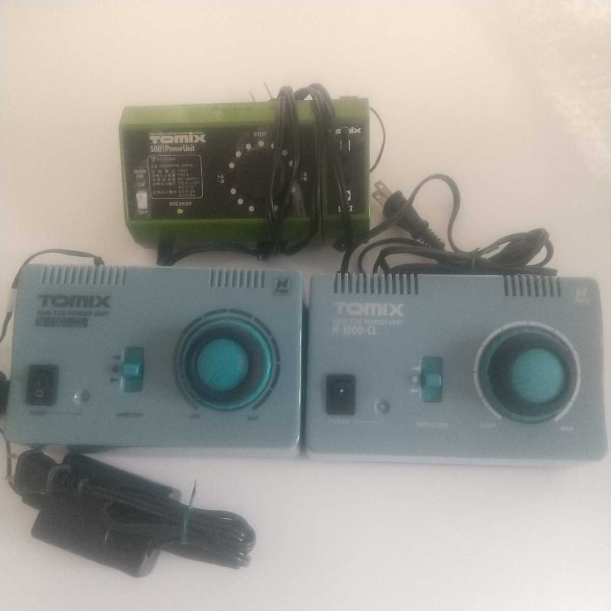 Tomix 5502TCSパワーユニットＮ-1000-CL、5506TCSパワーユニットN-1001-CL、5501パワーユニットをまとめて。おまけ付き : TCSパワーユニット 0 TOMIX トミーテック(TOMYTEC) 1000」の落札相場・落札価格