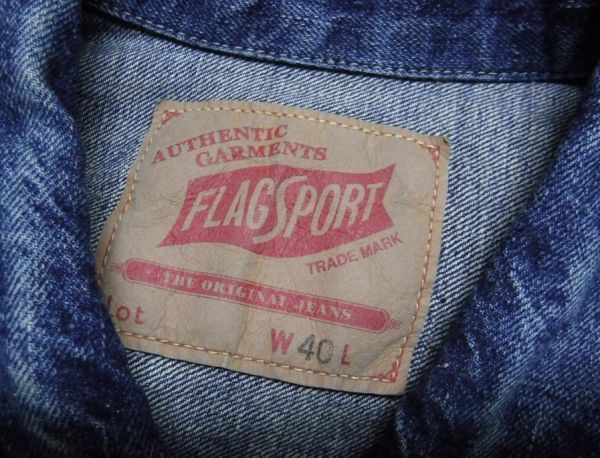 FLAG SPORT / WAREHOUSE Lot 3002 2nd type (1.5) セコハン デニム 