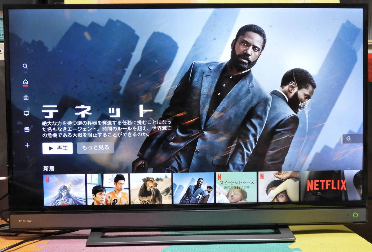 40型/ 東芝・REGZA/ 40V31/ 2018年製/ 中古 ： フルハイビジョン/外 