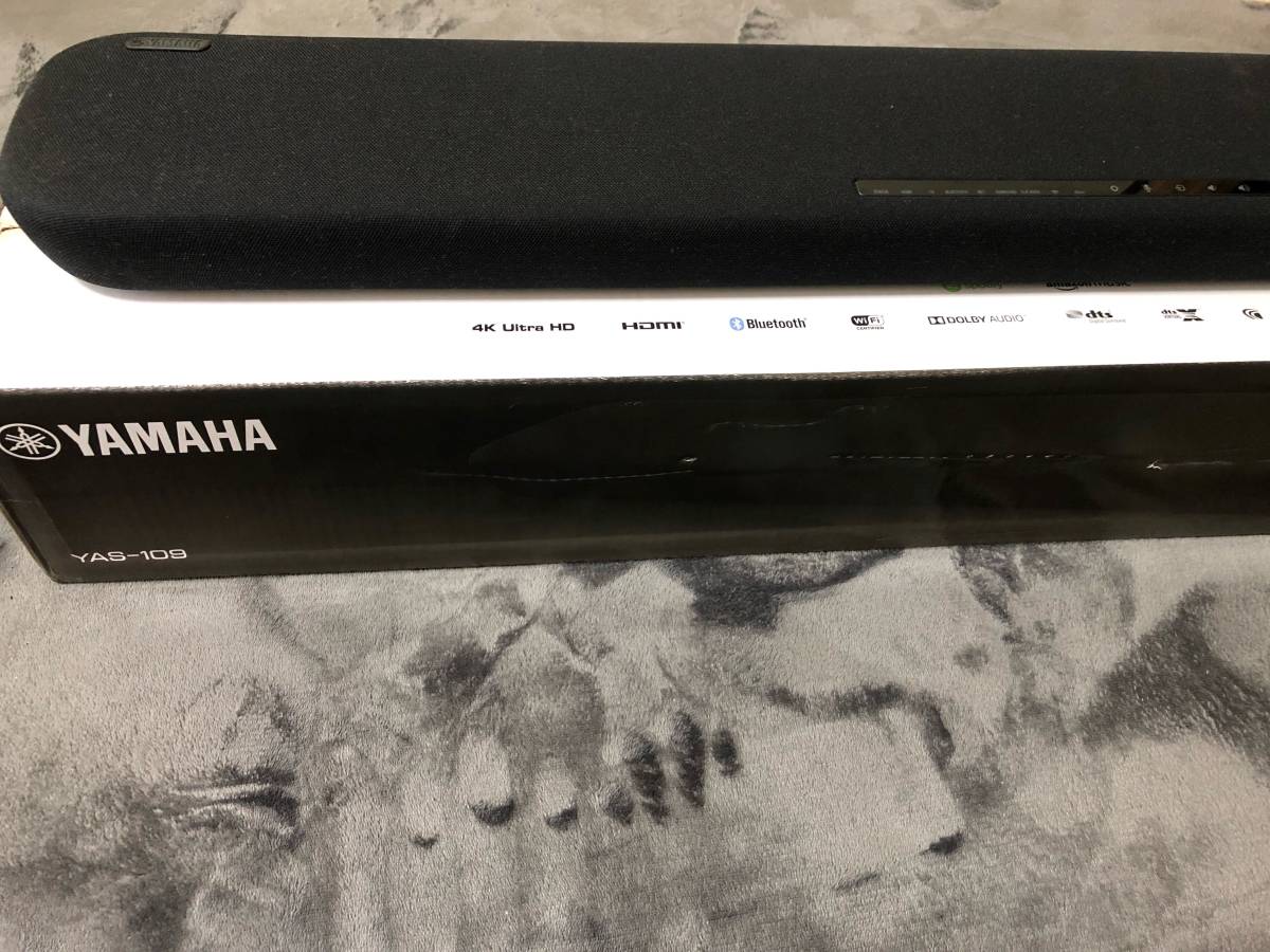 YAMAHA YAS-109 サウンドバー サラウンドシステム スピーカー