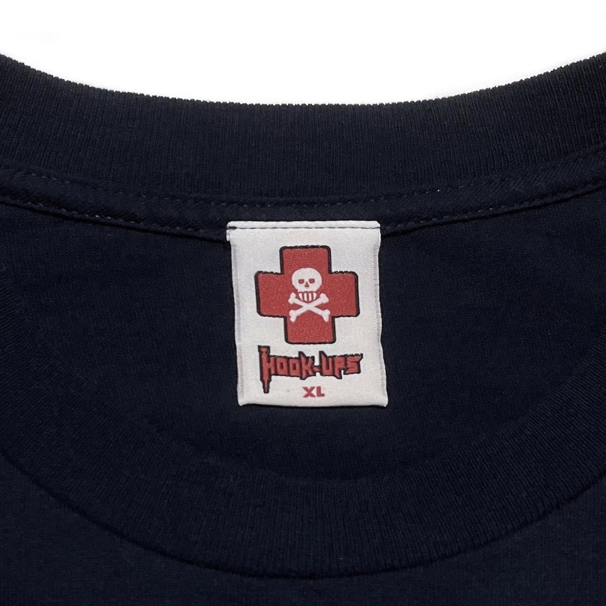 HOOK-UPS【2000年 USA製 フックアップス ビンテージ ムービー Tシャツ 