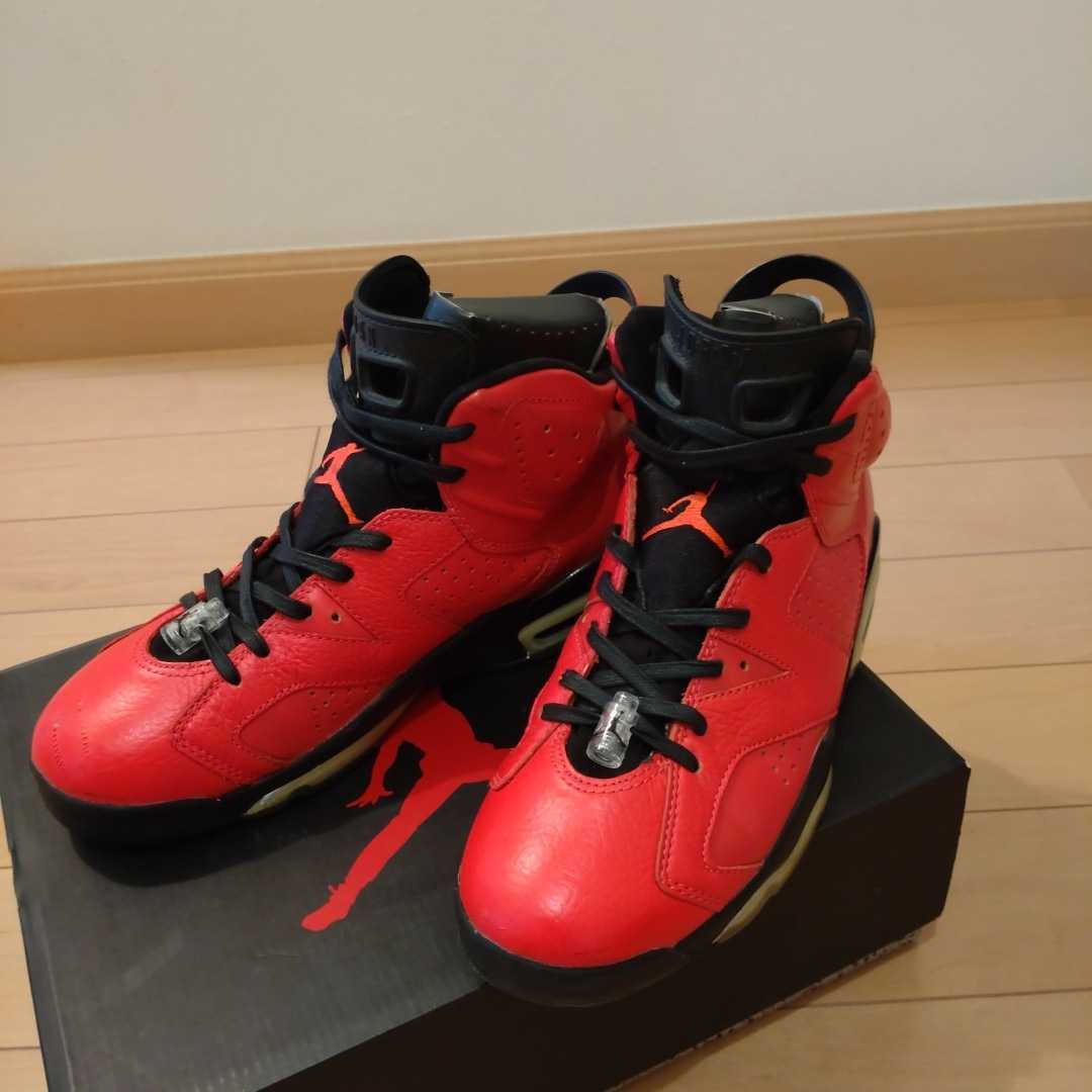 NIKE エアジョーダン6 AIR JORDAN 6 RETRO INFRARED 23/BLACK-INFRARED 