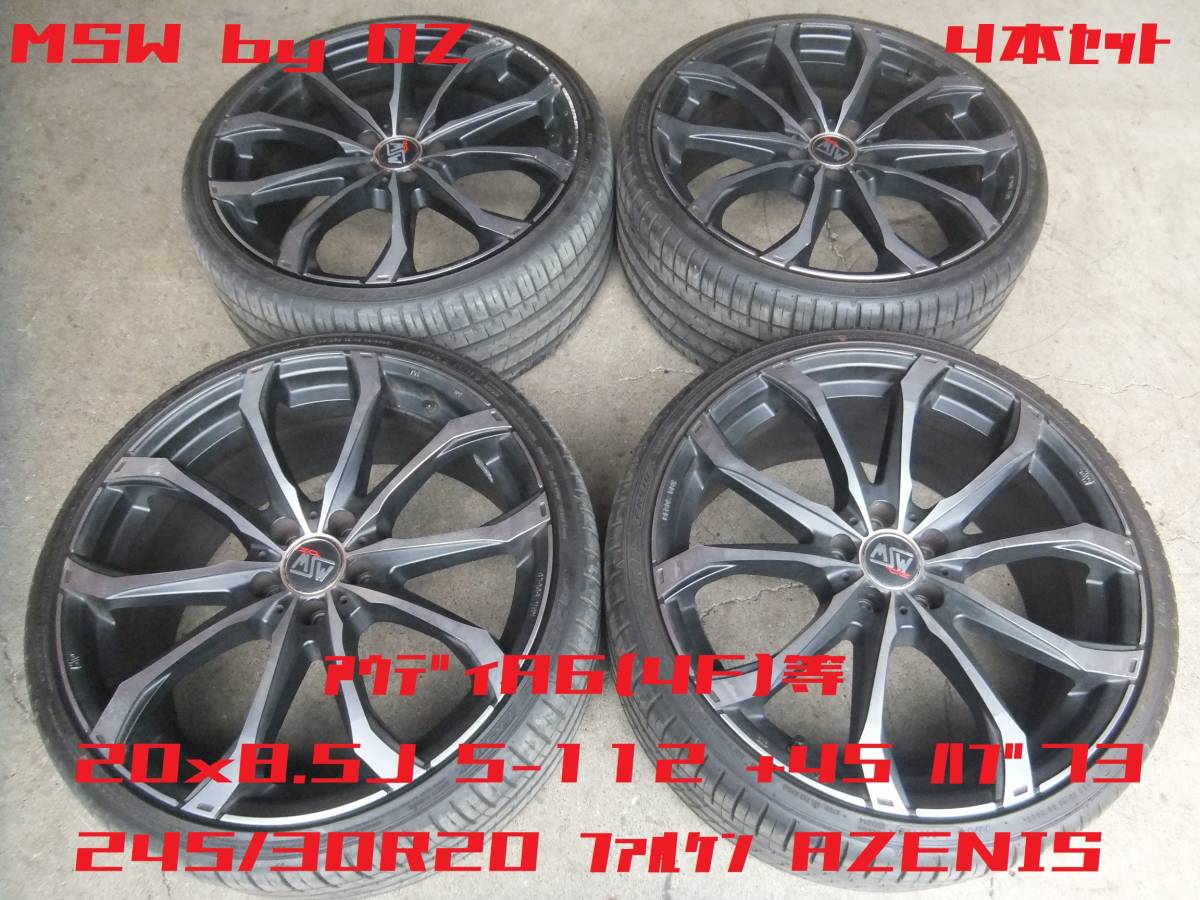 OZ Audi Racing A6 MSW 製品情報 | Wheels Ferrada Plus Premium 