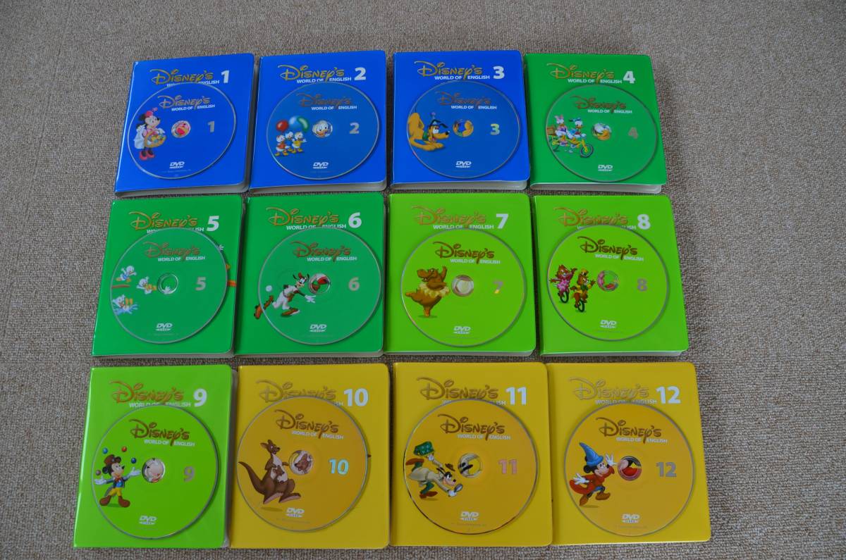 Disney World of English DVD 12巻 DVD of English 0 (1) 英語