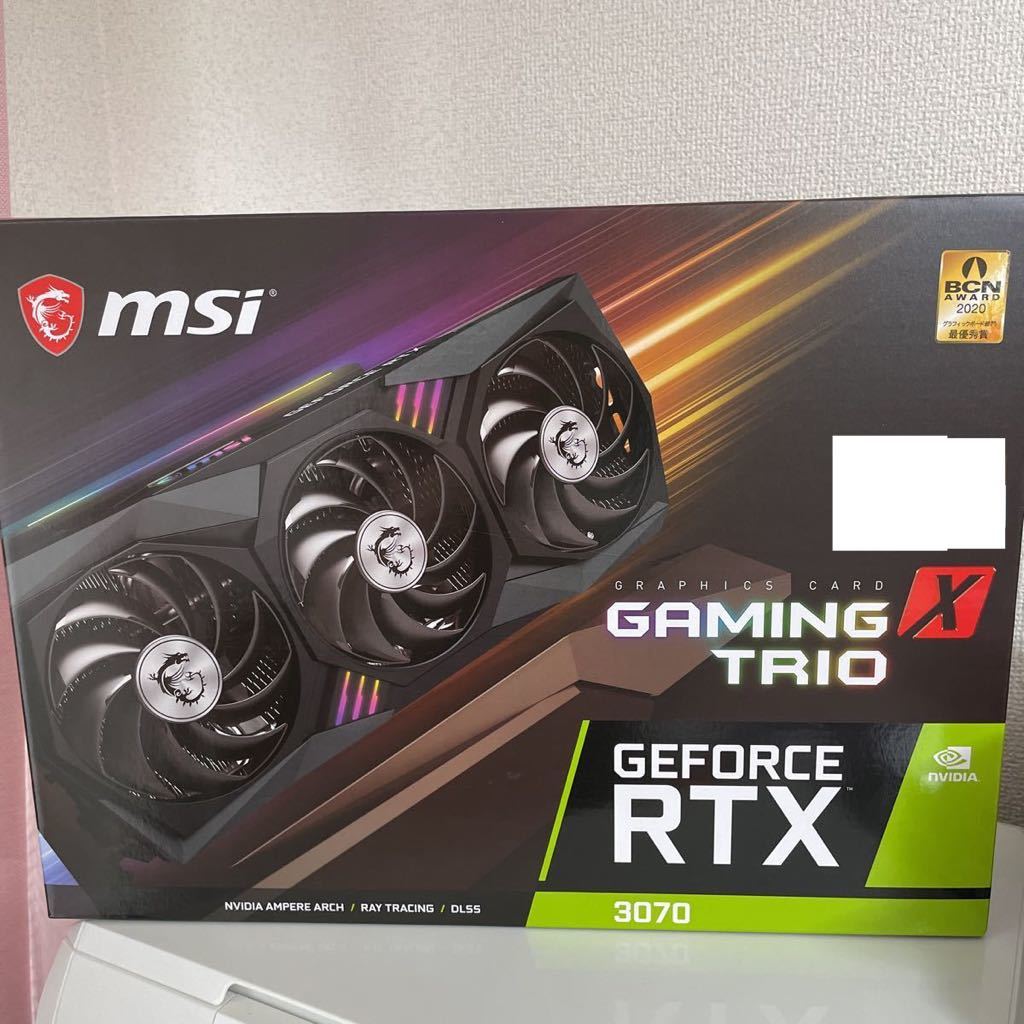 RTX 0 GeForce 8G PLUS Triple-Fan MSI GeForce RTX3070 GAMING X TRIO