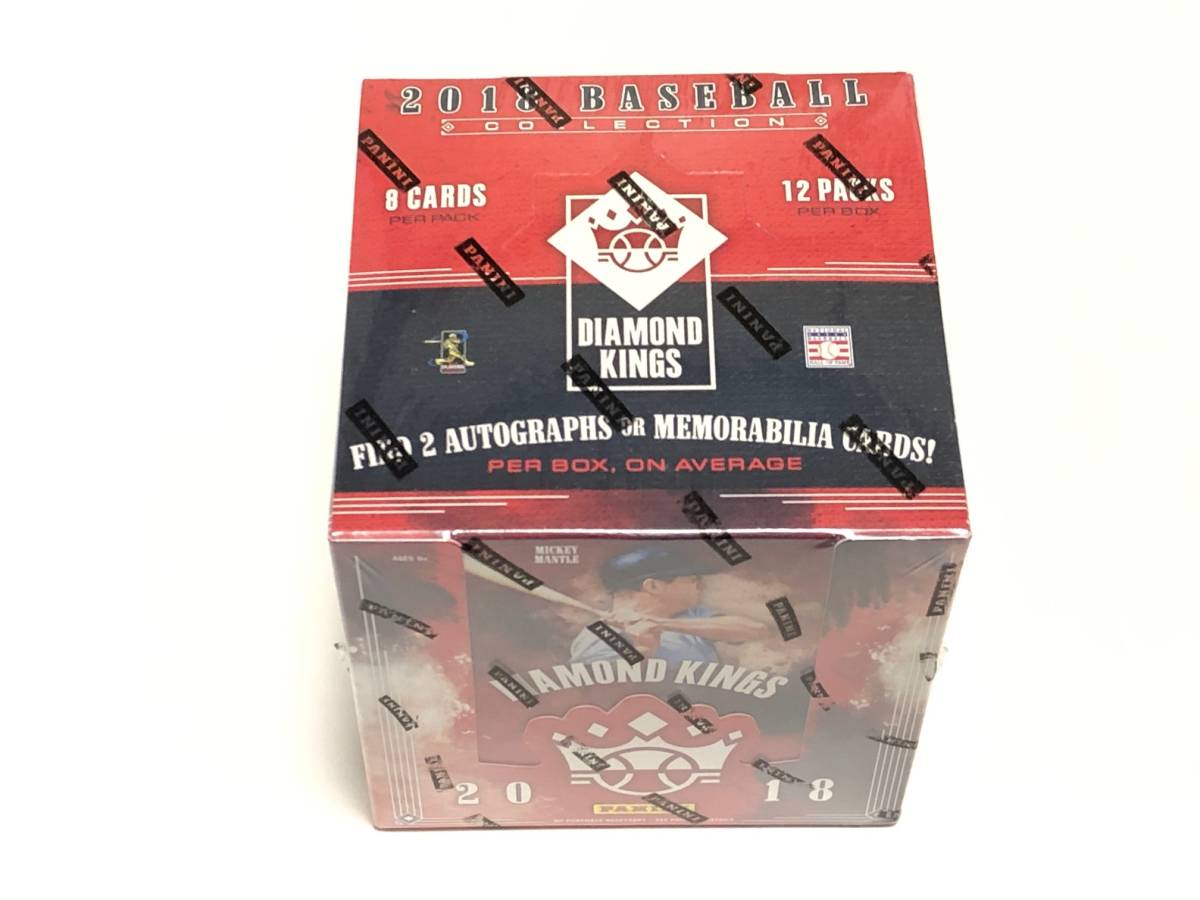 2018 PANINI DIAMOND KINGS BASEBALL /大谷翔平/AUTO/サイン/RC 貴重/未開封ボックス