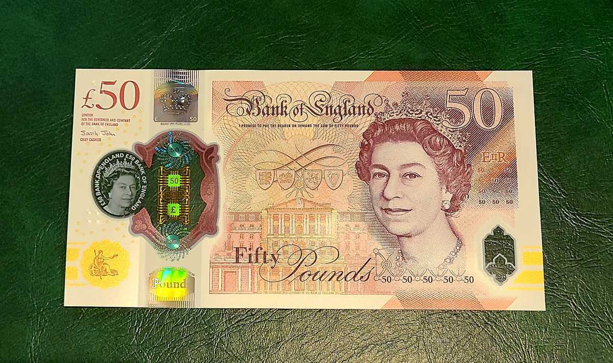 お買い得，セール イギリス 最新 50ポンド 6月発行 AA(世界)｜売買されたオークション情報、yahooの商品情報をアーカイブ公開 - オークファン 世界