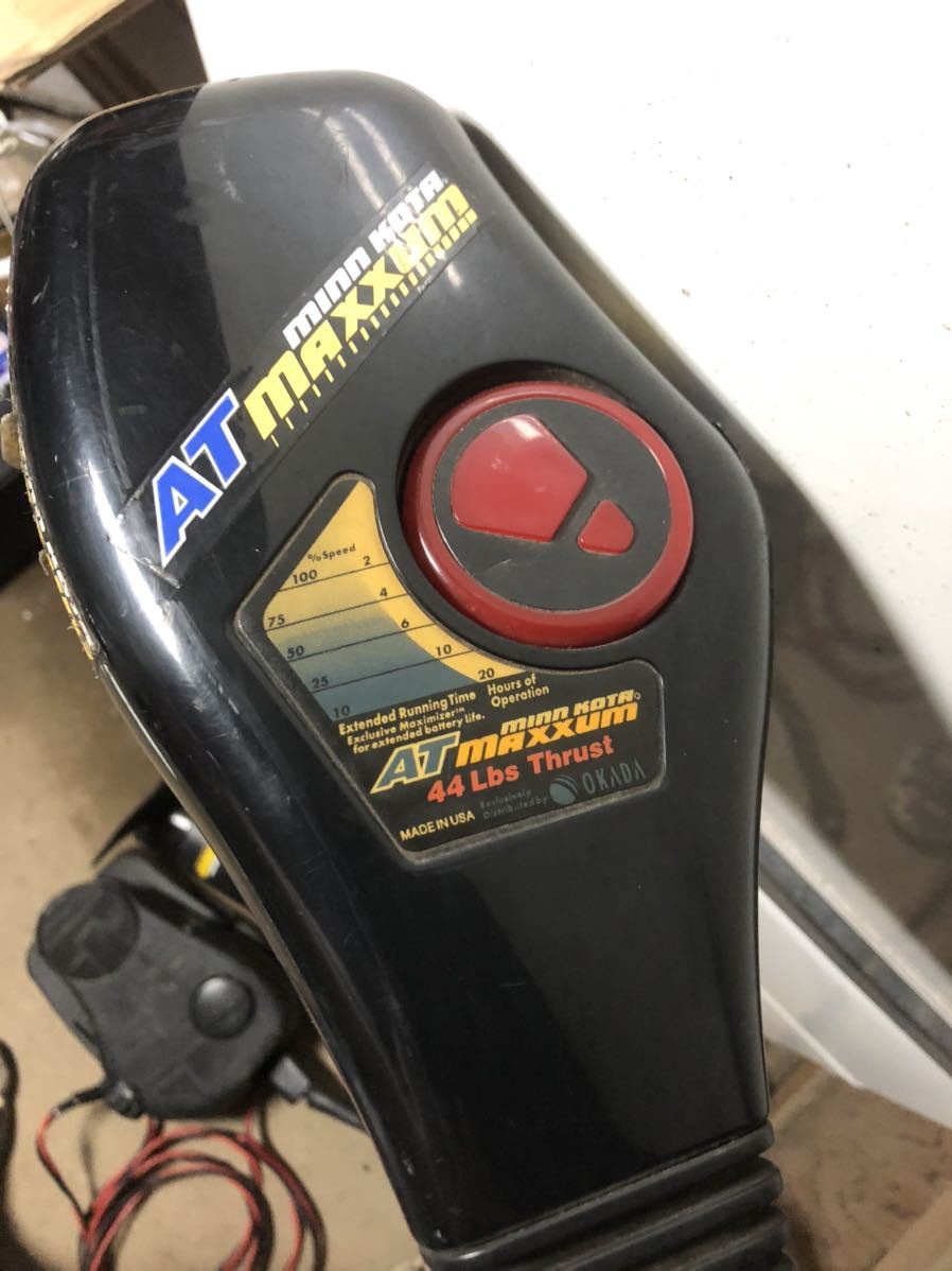ミンコタ AT マクサム 44 44lbs 36インチ 12V フットコン エレキ ミンコタ AT マクサム 44 44lbs 36インチ 12V フットコン エレキ