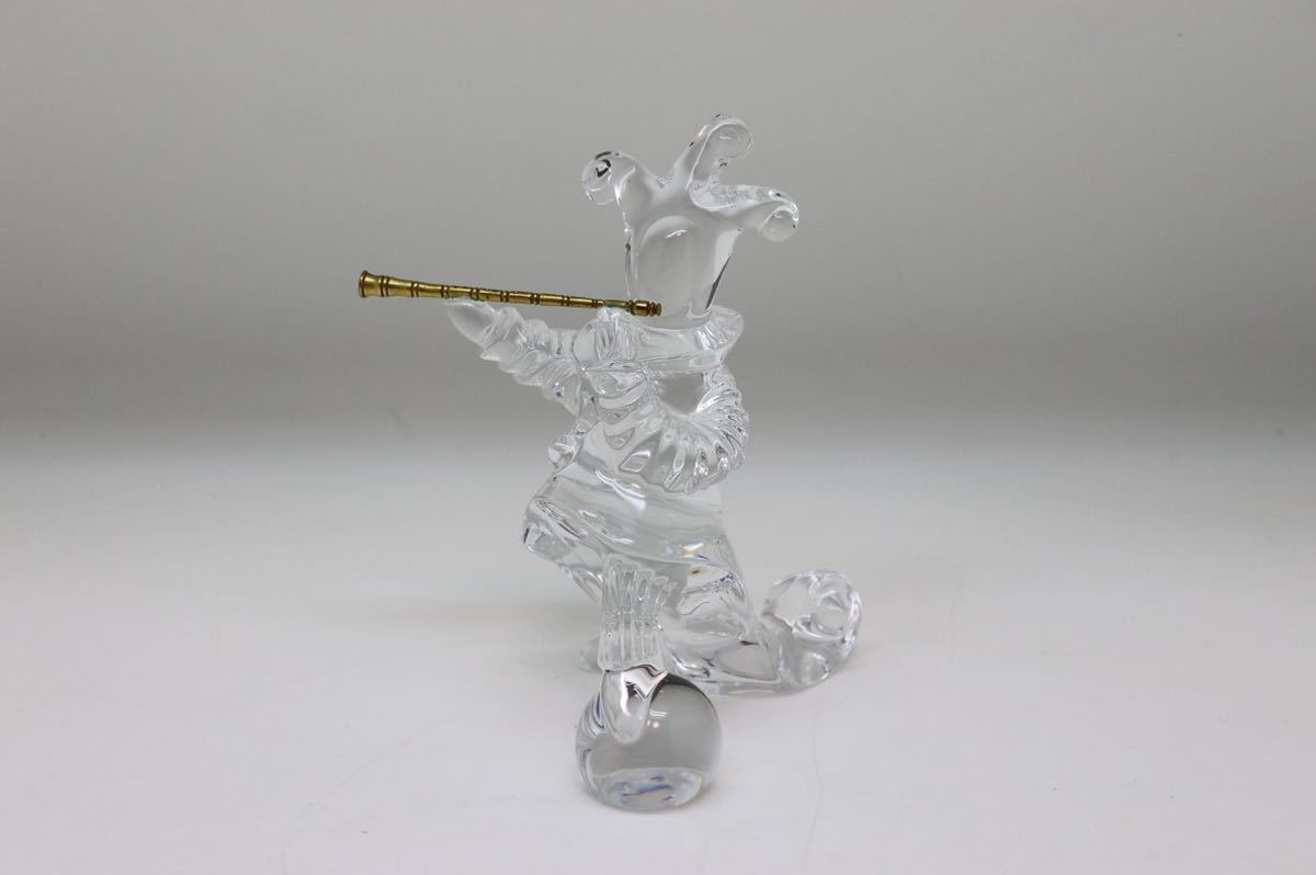 Baccarat バカラ グラス Baggio 公式通販 バカラピエロ笛吹き置物Jean
