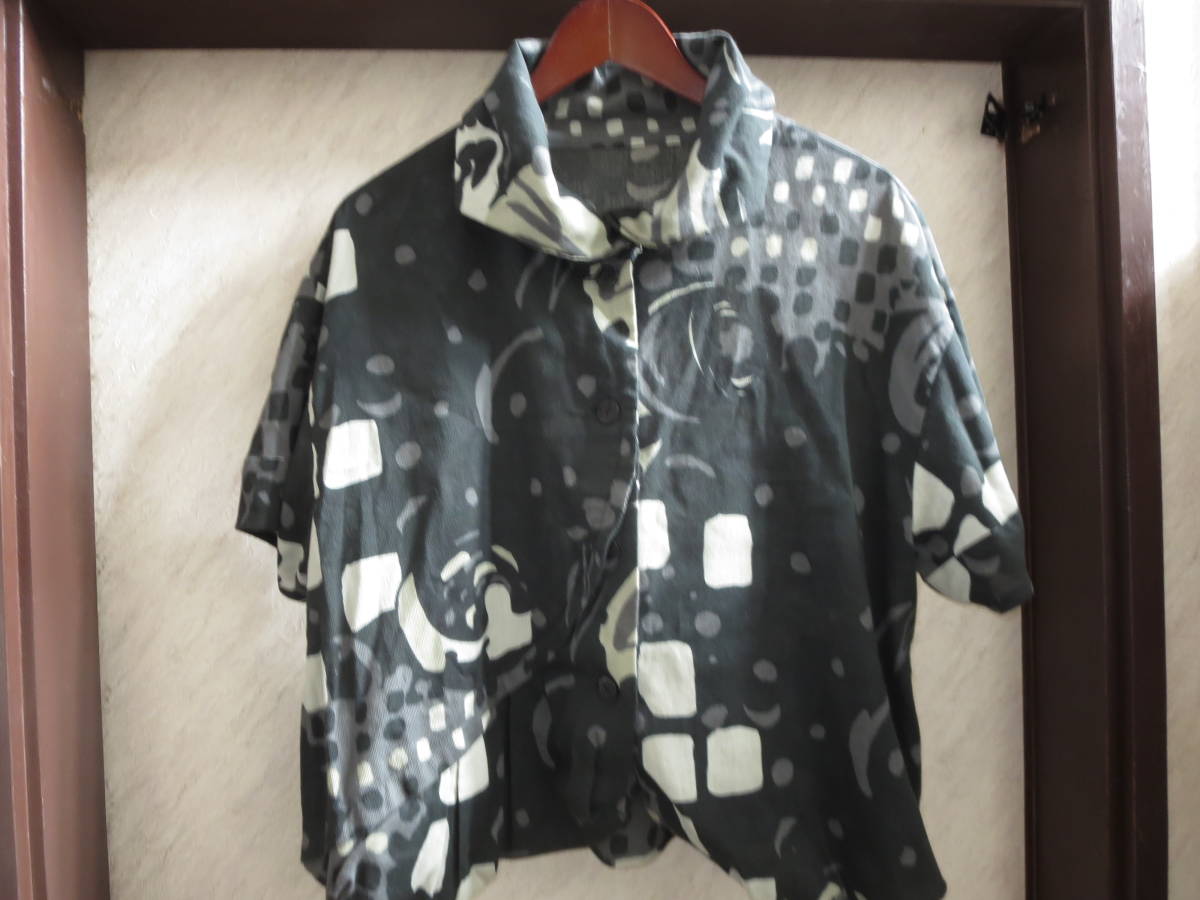慈雨 センソユニコ 綿ブラウス 慈雨 センソユニコ ブラウス 美品 変形 