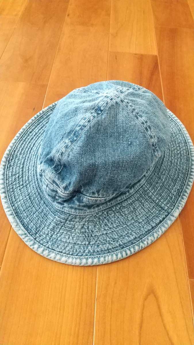 ☆orSlow☆オアスロウus navy hat サイズ0デニムインディゴ