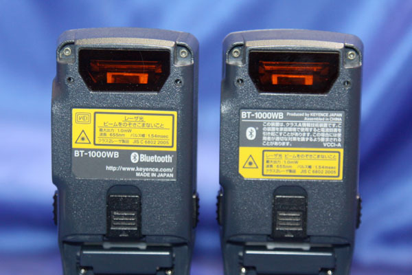 ●現状渡し● KEYENCE/二次元コード ハンディターミナル ★BT-1000WB/2台1セット★ 在101S 2次元コードハンディターミナル KEYENCE □☆キーエンス&frasl;KEYENCE ハンディー 超小型 事務
