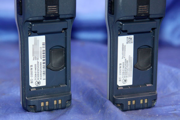 ●現状渡し● KEYENCE/二次元コード ハンディターミナル ★BT-1000WB/2台1セット★ 在101S 2次元コードハンディターミナル KEYENCE □☆キーエンス&frasl;KEYENCE ハンディー 超小型 事務