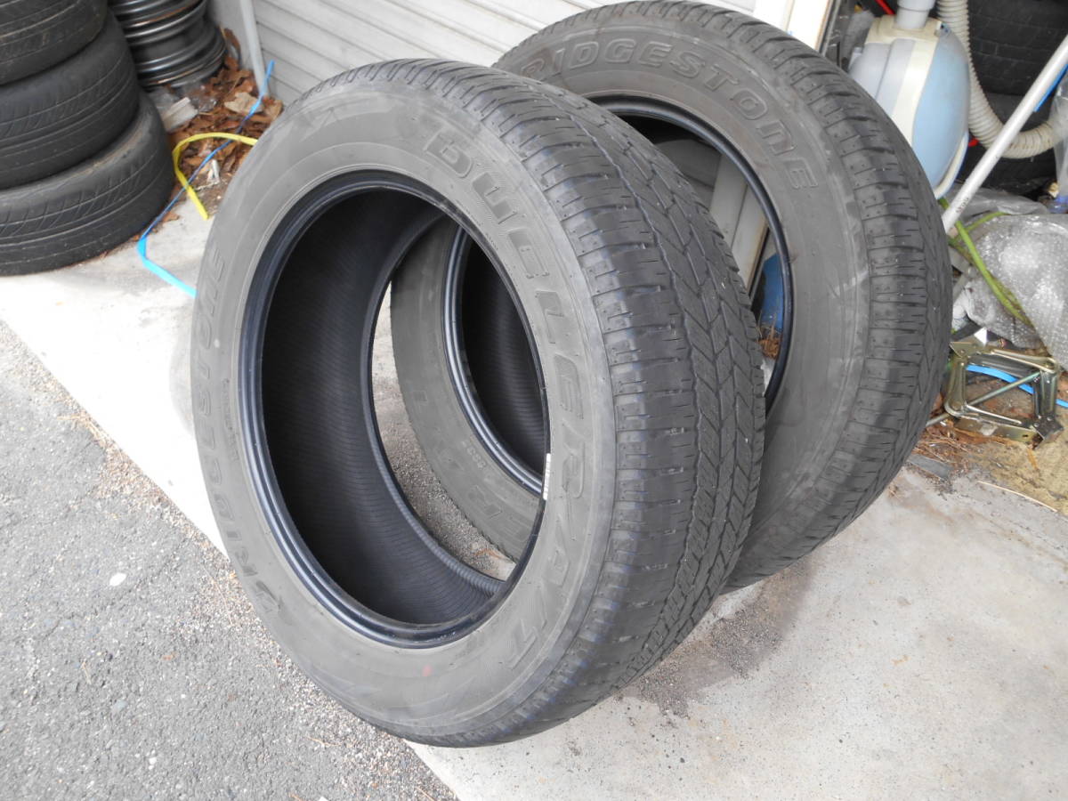 BRIDGESTONE　デューラー　A/T 265/55R19 109V　2017年製造　DUELER　A/T　2本セット　ランクル　ランドクルーザー　プラド等