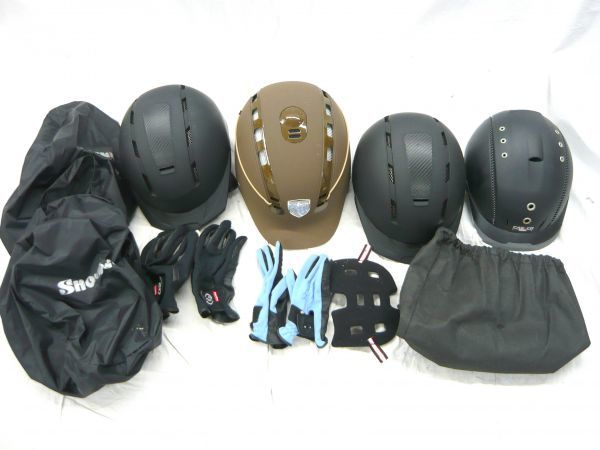 マルまる。さま専用① 低価，高品質 1000円スタート ヘルメット4点セット CASCO カスコ