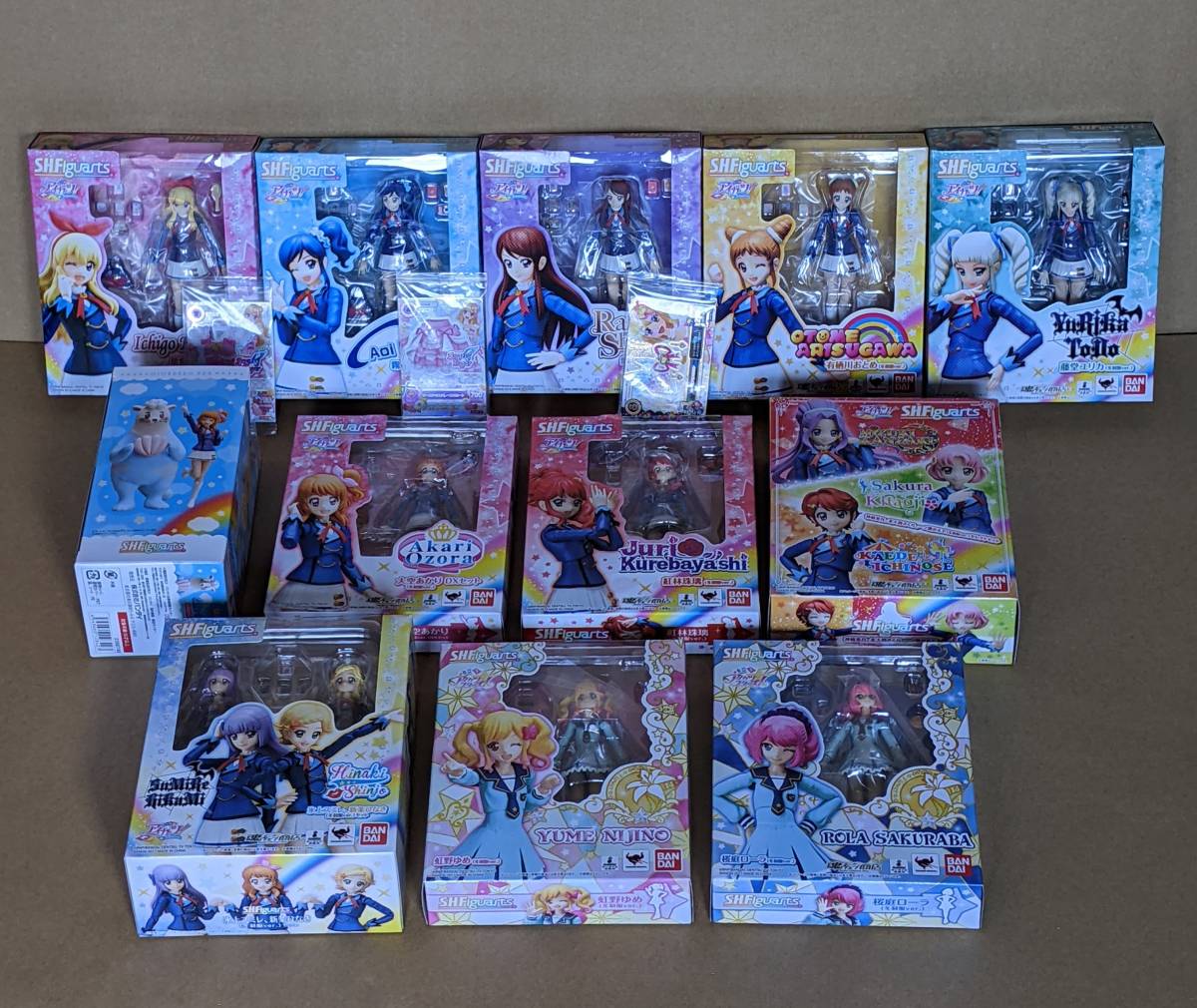 アイカツ フィギュアーツセット S.H.Figuarts 未開封 【公式通販】