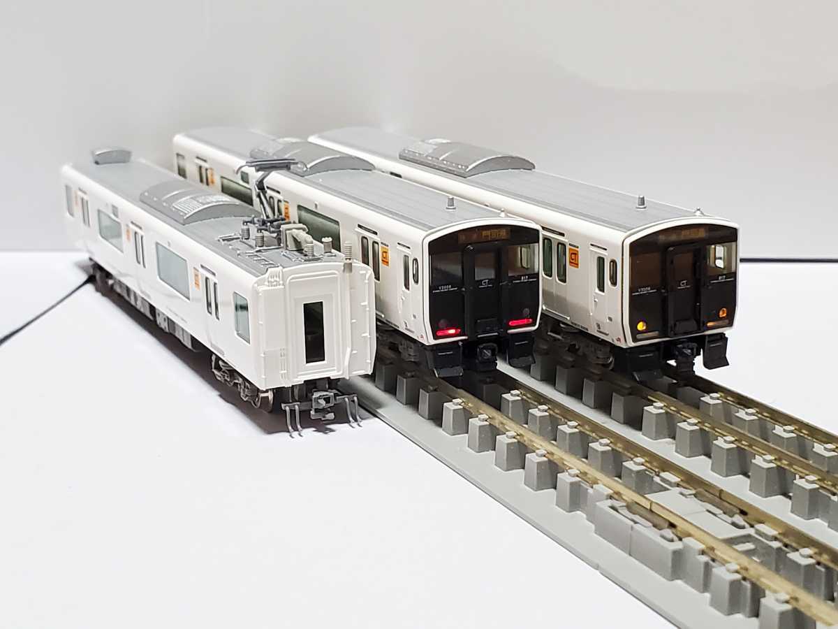 817系 3000番台 動力なし ジャンク グリーンマックス 817系3000 モーター・ライト無し3両セット ジャンク