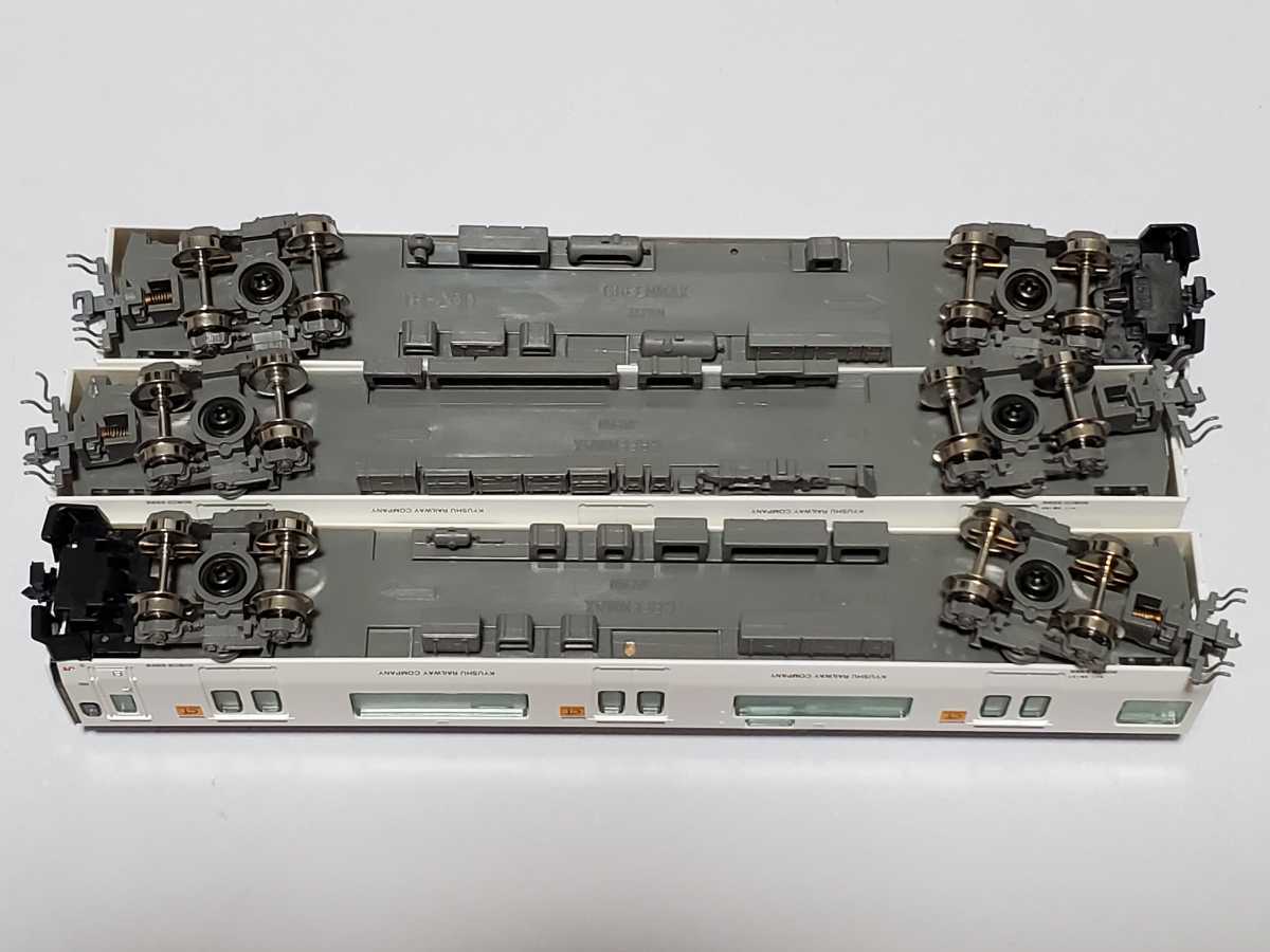 グリーンマックス 817系3000 モーター・ライト無し3両セット ジャンク