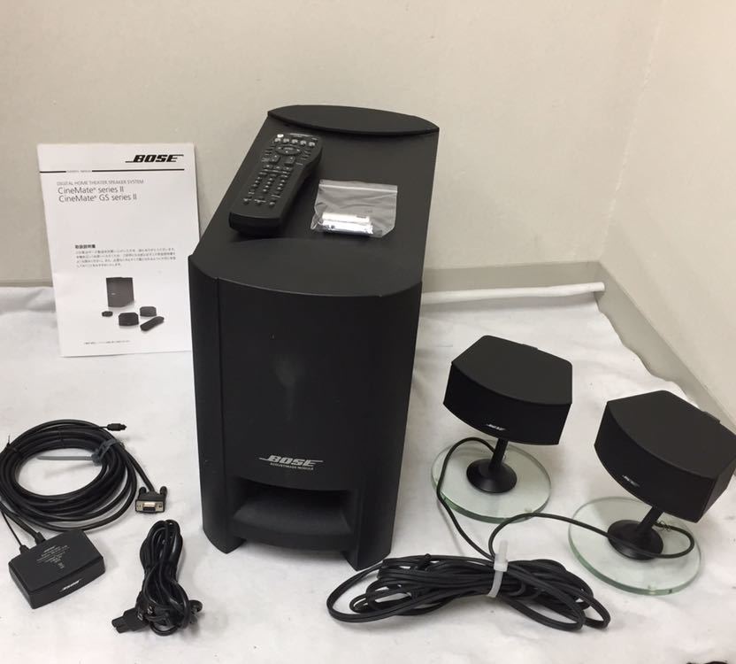 ジャンク】ボーズ BOSE cinemate GS series Ⅱ ホームシアターシステム