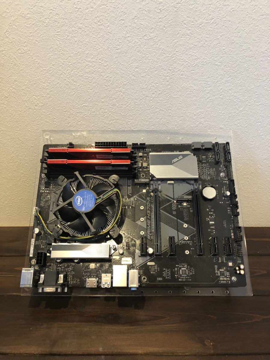 自作PC　オープンフレーム　CELERON　PRIME H370-A　DDR4 2666Mhz PC4-21300 8GBx2