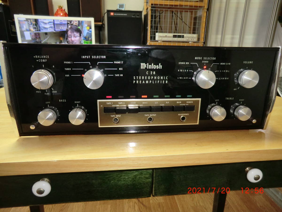 C28 McIntosh マッキントッシュ プリアンプ - | ステレオプリアンプ