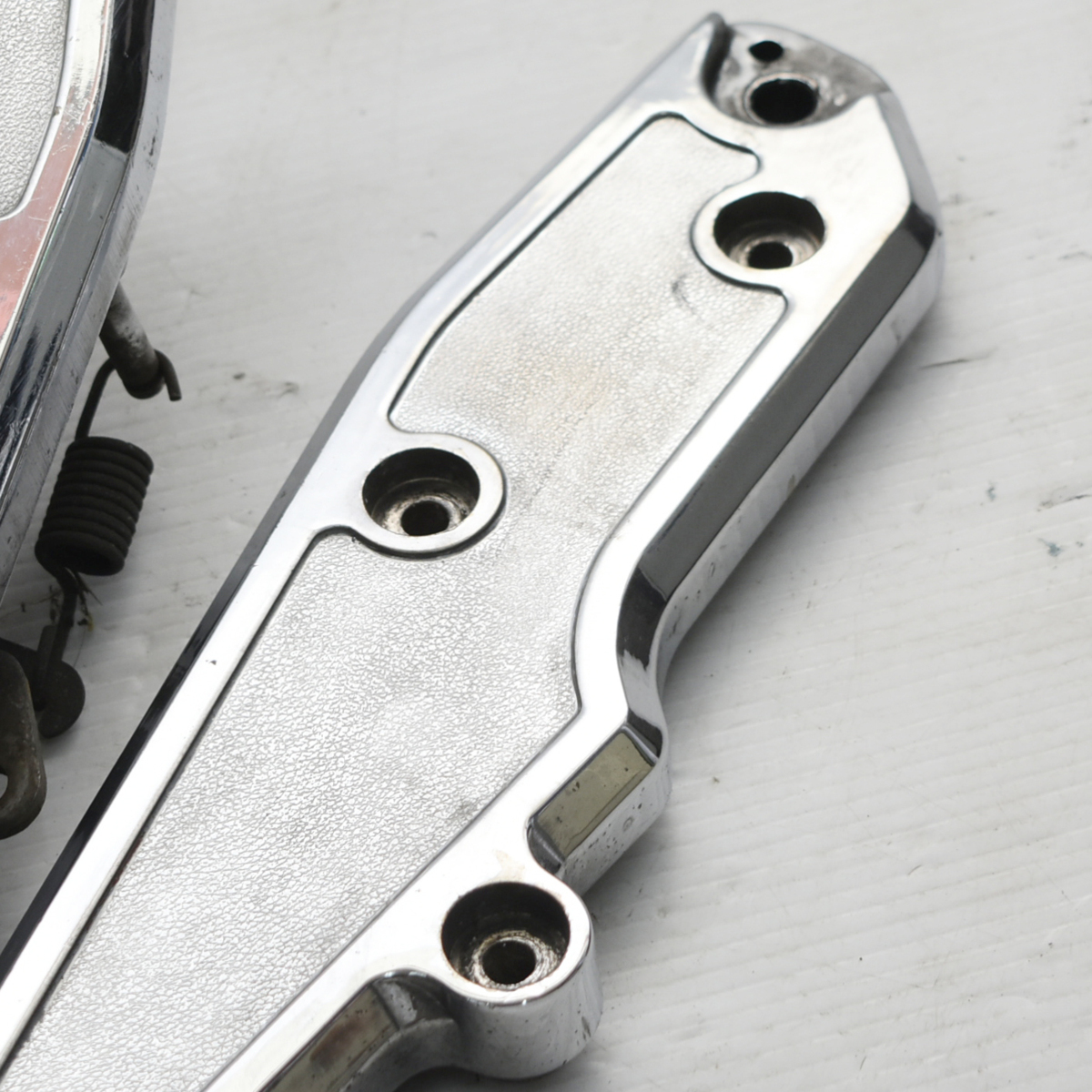 カワサキ Z1000LTD KZT00K メッキ ステッププレート 左右 【B】BAP