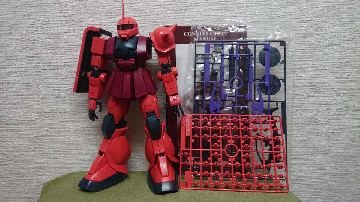 PG 1/60 MS-06S ZAKU-Ⅱ シャア専用ザク Ⅱ 組立品 素組 ジャンク