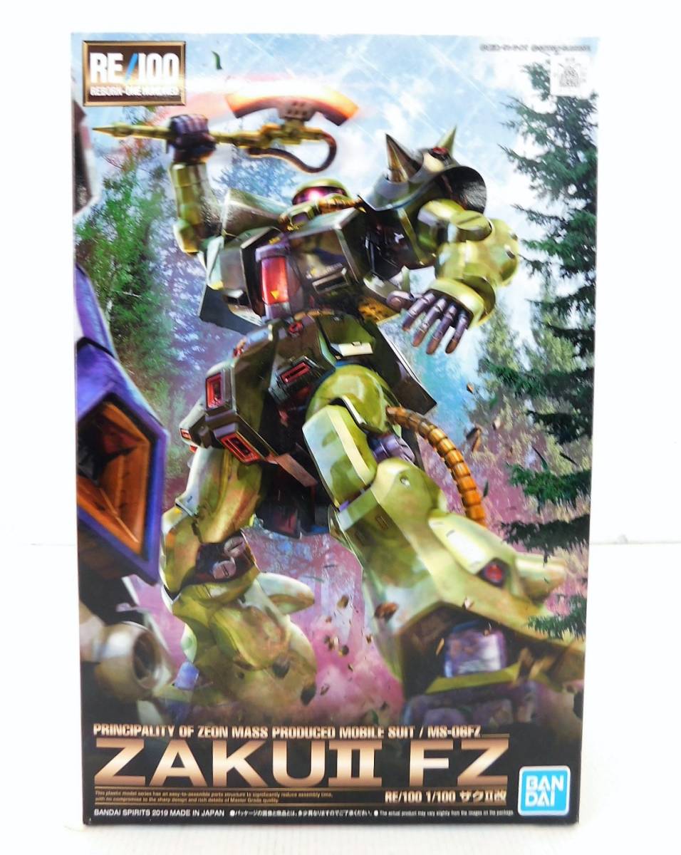 新品未開封　RE/100 ザクⅡ改 34△80/【未組立】RE/100 ザクⅡ改 ガンプラ バンダイ /0725 RE ザク