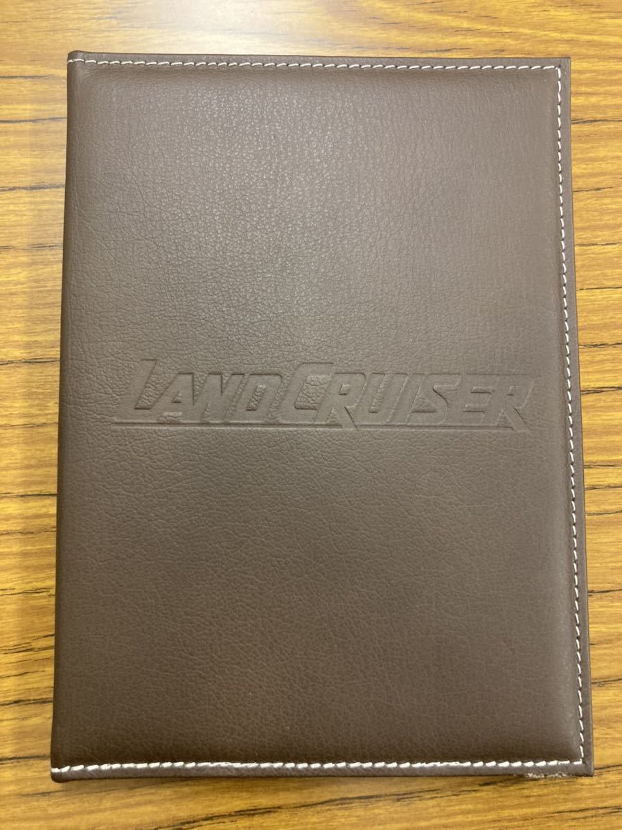 LANDCRUISER ランドクルーザー純正車検証入れ未使用品！ 【公式通販】
