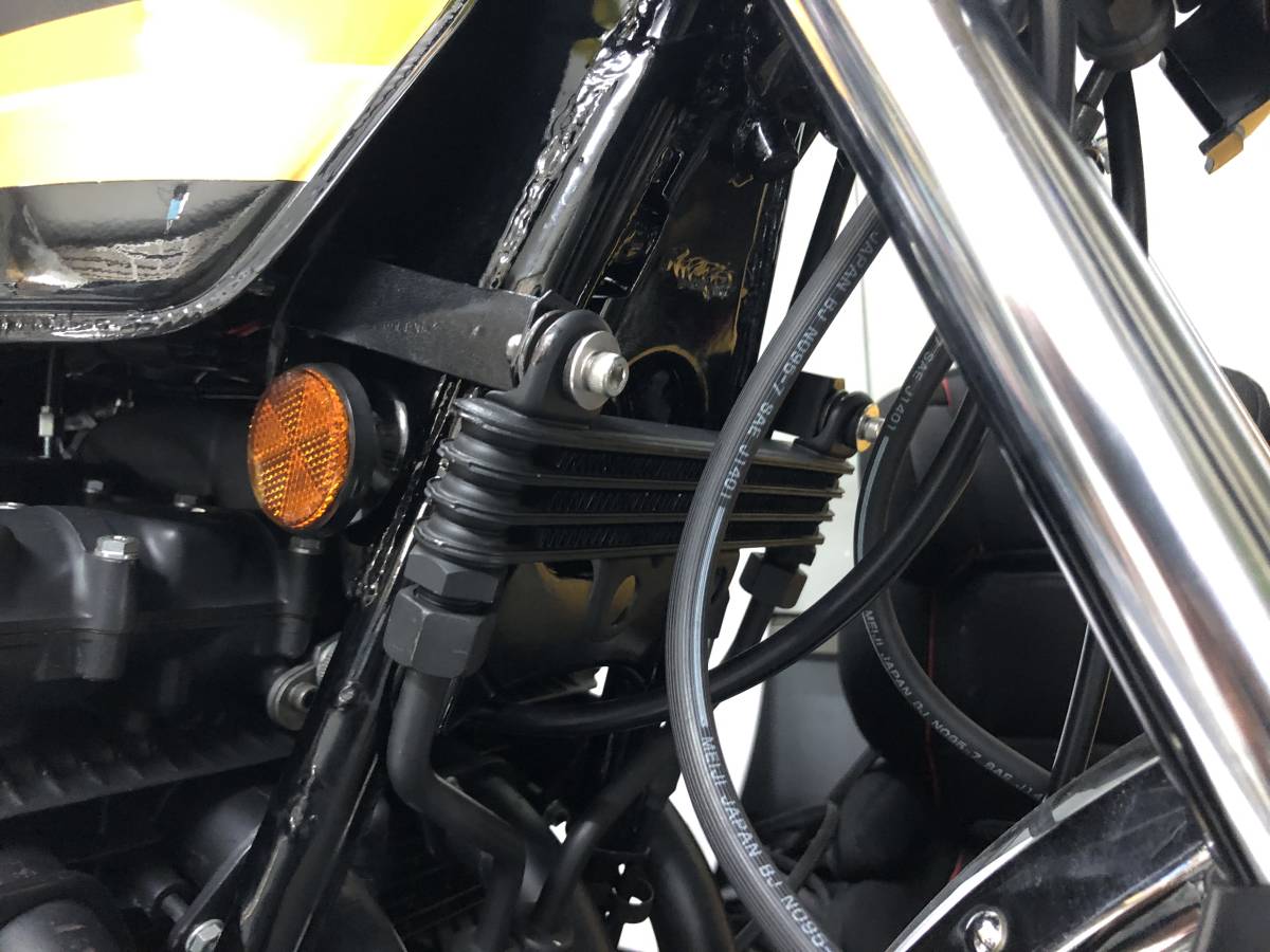 Z400FX用オイルクーラーステー Z400FX オイルクーラーステー 
