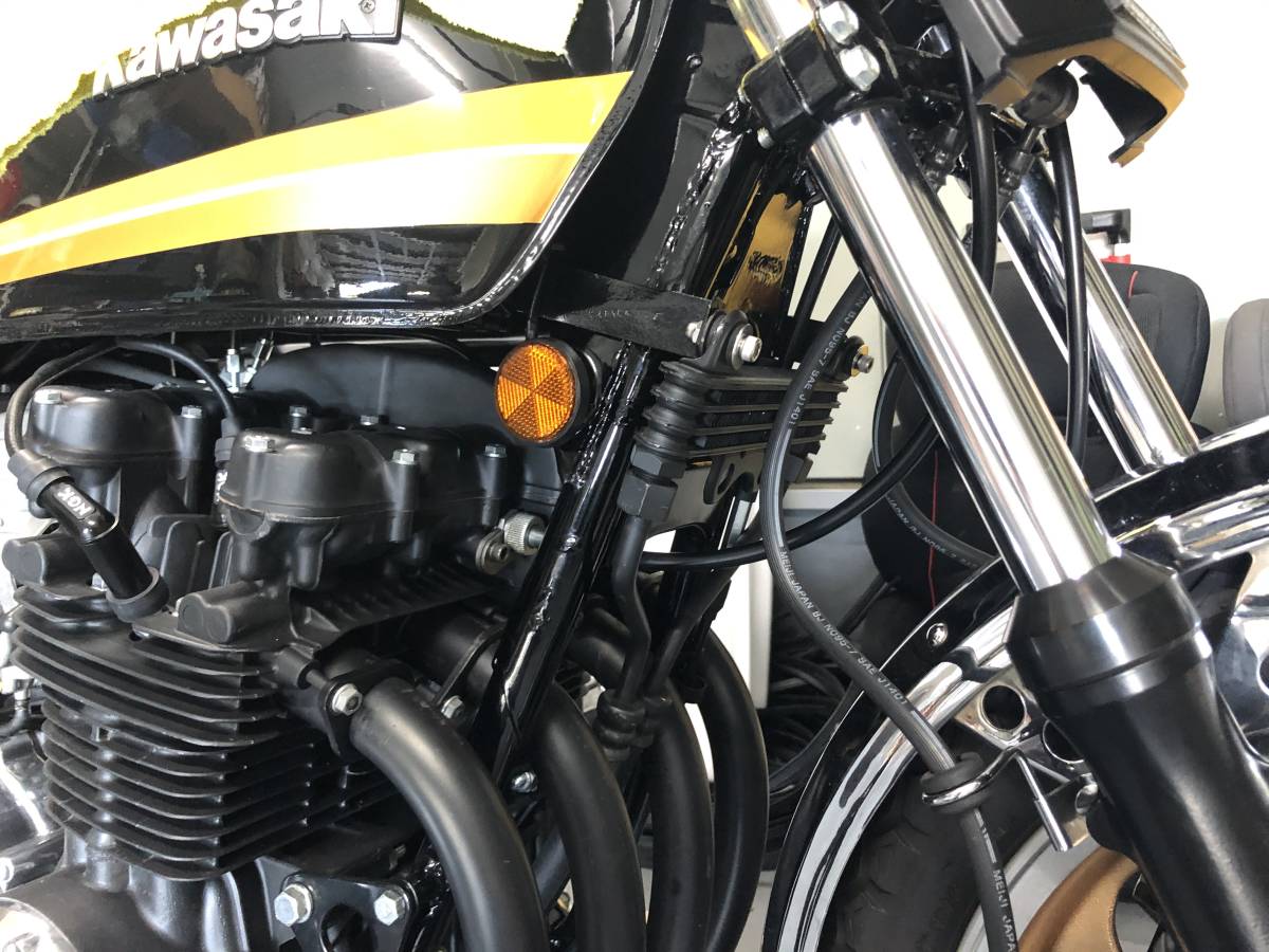Z400FX用オイルクーラーステー Z400FX オイルクーラーステー 