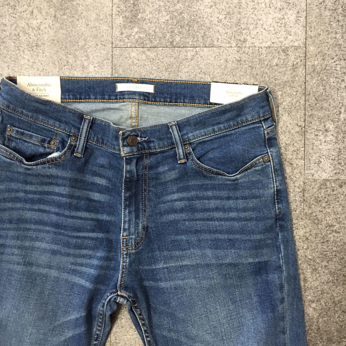 アバクロメンズのスーパースキニージーンズ33インチ W33 売買されたオークション情報 Yahooの商品情報をアーカイブ公開 オークファン Aucfan Com