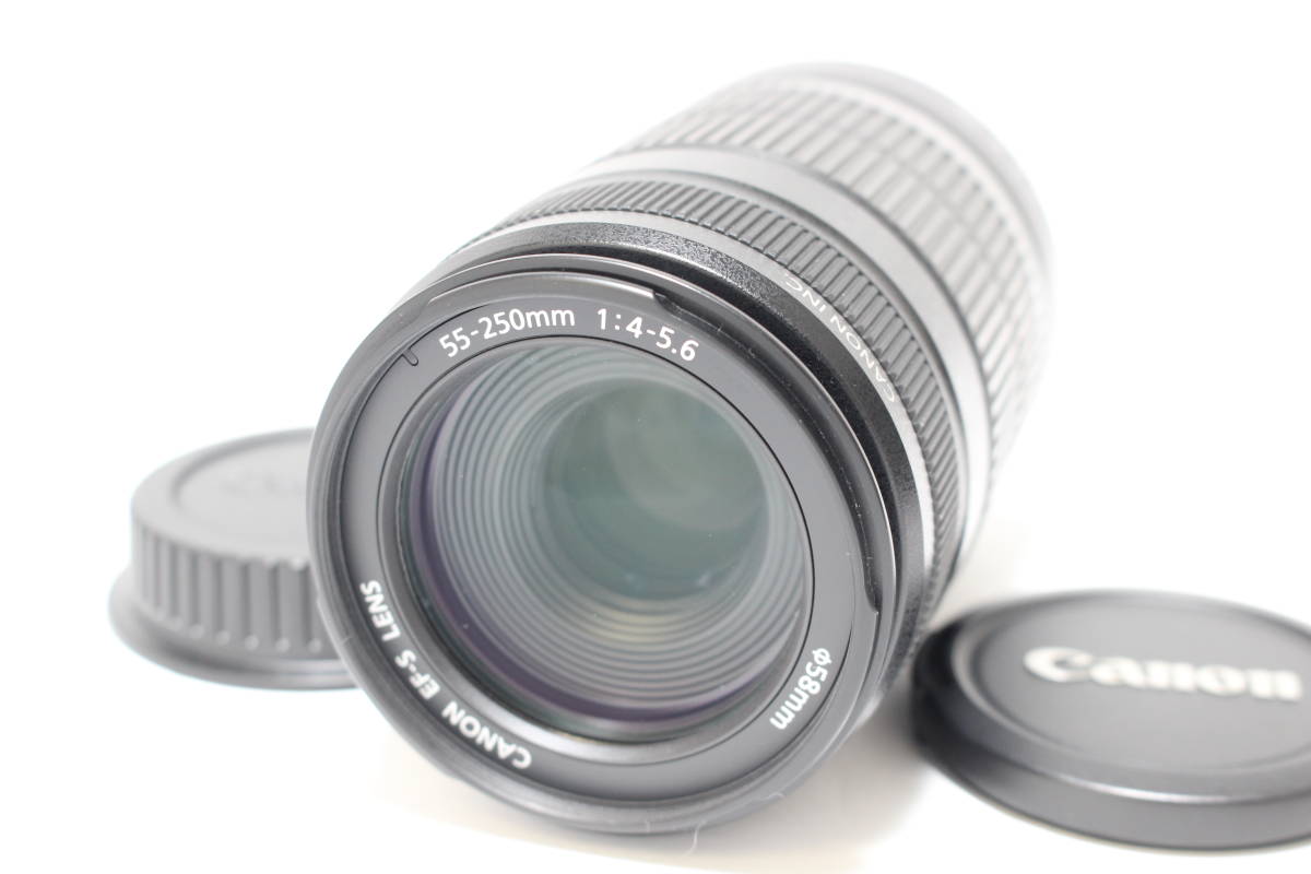 極上美品☆】キャノン EF-S 55-250mm 送料無料 動作確認済み キット 