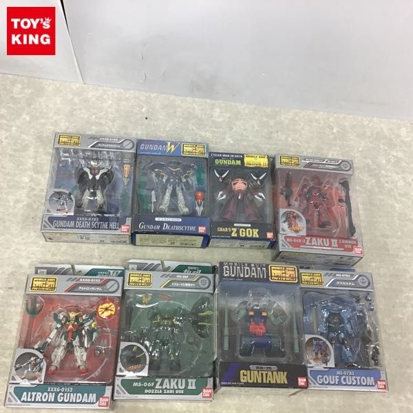 1円~ 訳あり MIA シャア専用ズゴック、ガンダムデスサイズヘル、ドズル・ザビ専用ザク、グフ・カスタム他