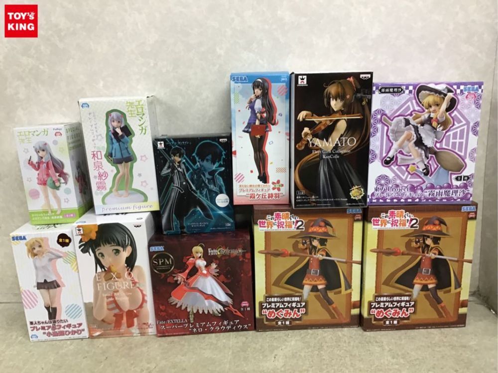 1円 同梱不可 ジャンク プレミアムフィギュア等めぐみん Fate ソードアートオンライン 東方project 艦これ 他 おもちゃ ゲーム 売買されたオークション情報 Yahooの商品情報をアーカイブ公開 オークファン Aucfan Com