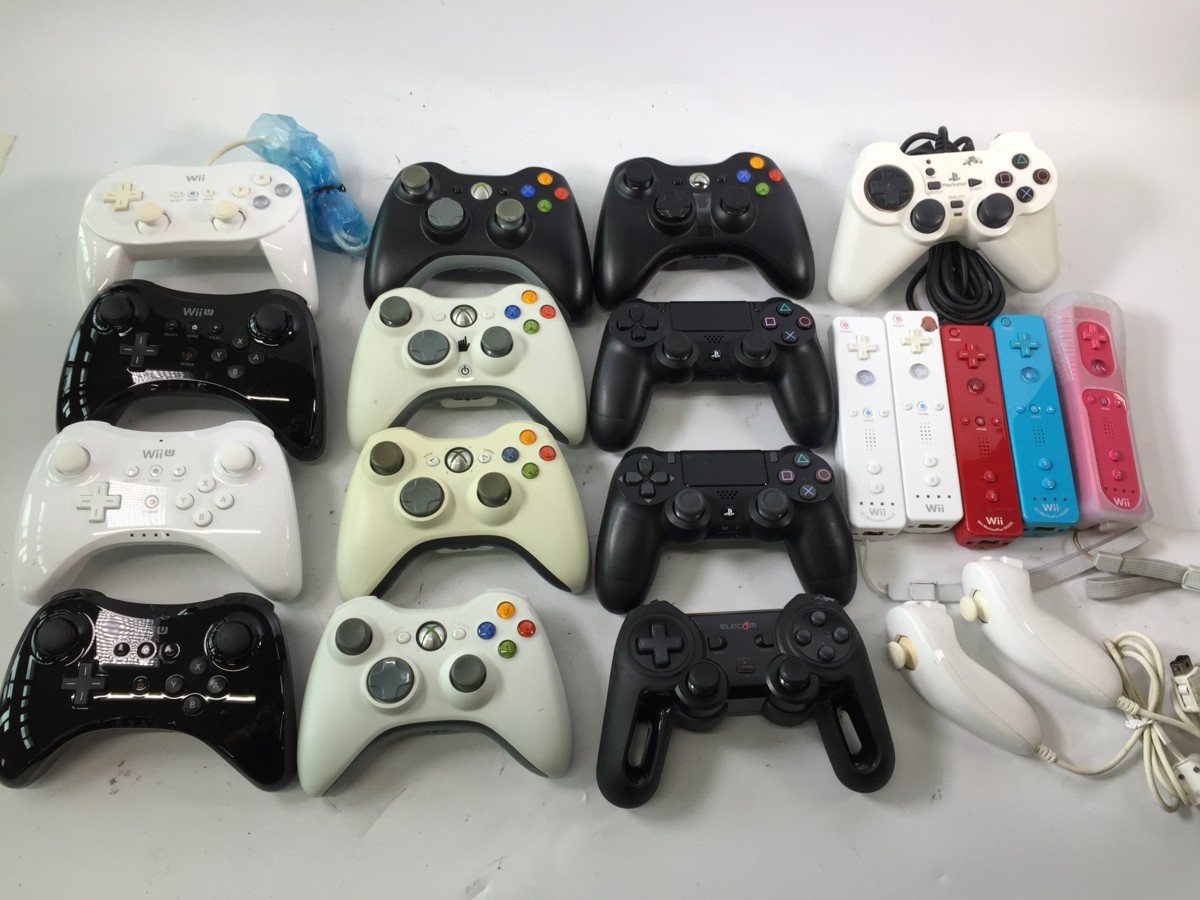 ♪△【まとめ売り品 SONY 他 ソニー】各メーカーゲームコントローラー