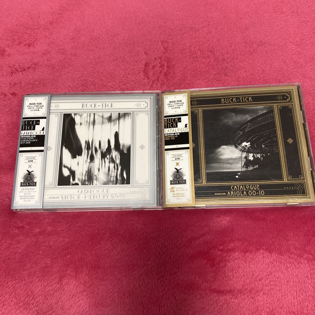BUCK-TICK CATALOGUE SINGLES VICTOR-MERCURY 87-99／ ARIOLA 00-10 CD