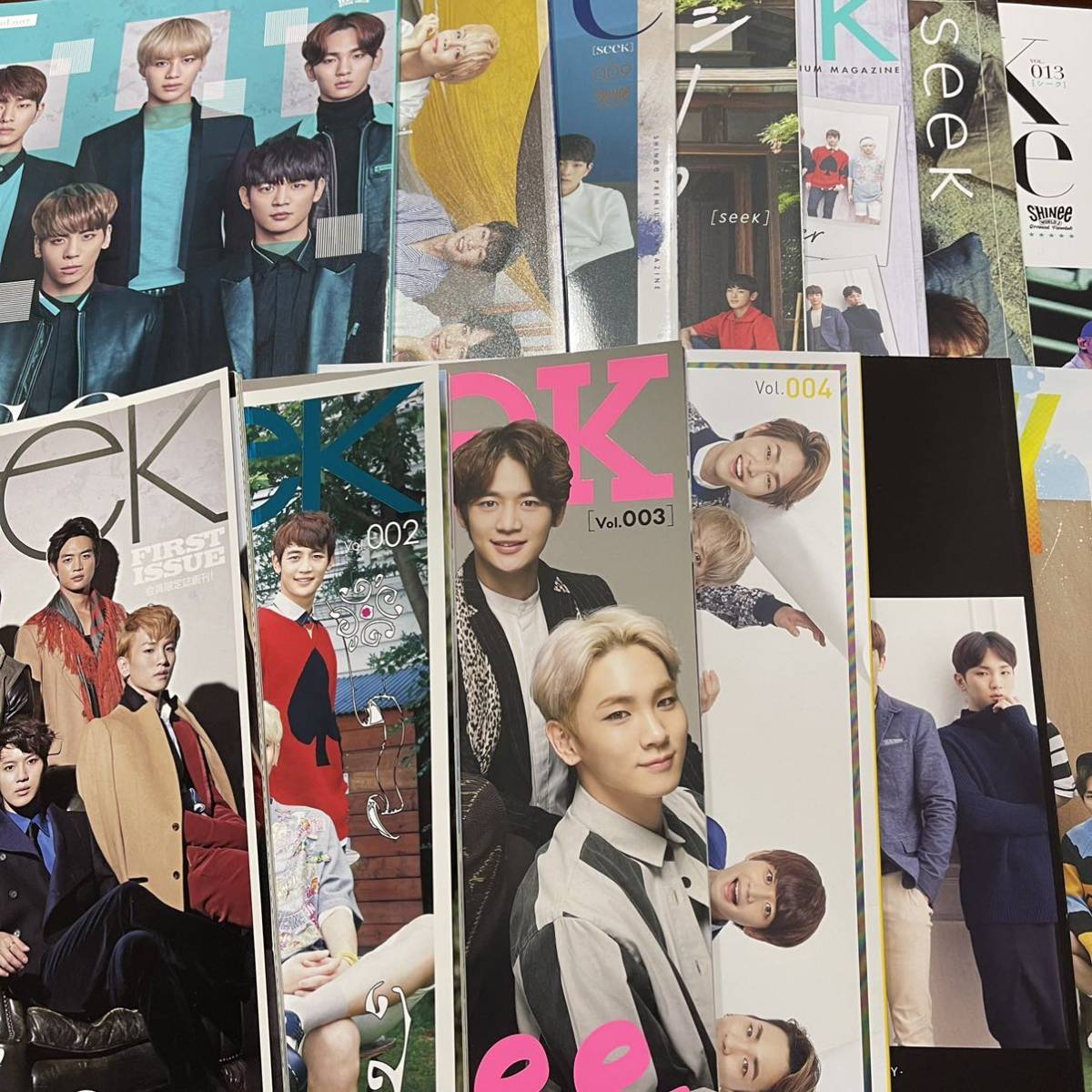 SHINee 会報 SeeK Vol.1～17（13.14抜け）/ぴあ/テミン オニュ