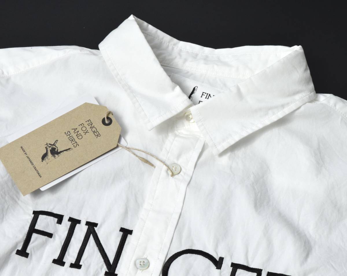 新品 FINGER FOX AND SHIRTS フィンガーフォックスアンドシャツ 