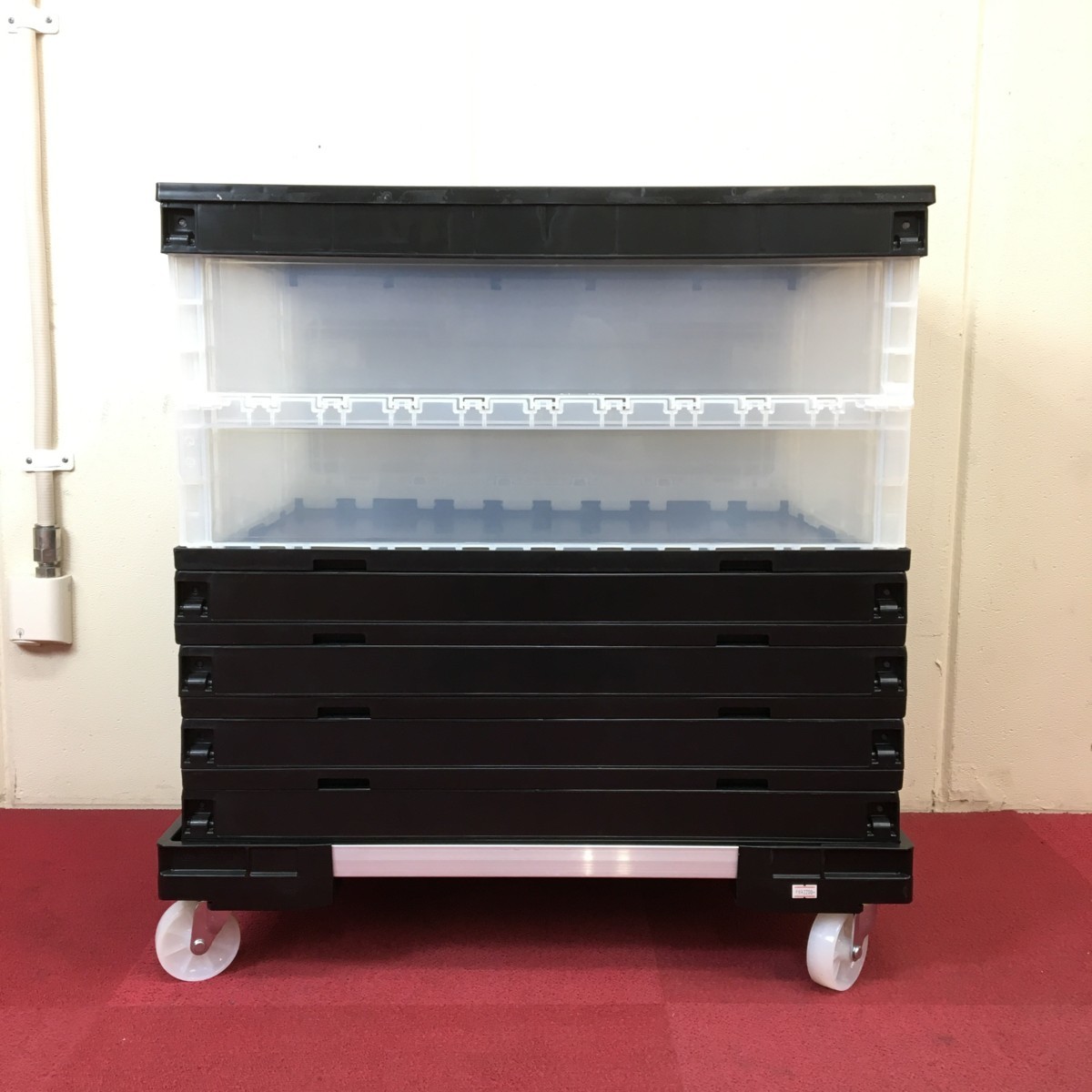 サンコー フタ一体型 P75B-S 扉付きオリコン 製品検索 ｻﾝｸﾚｯﾄｵﾘｺﾝ 75L