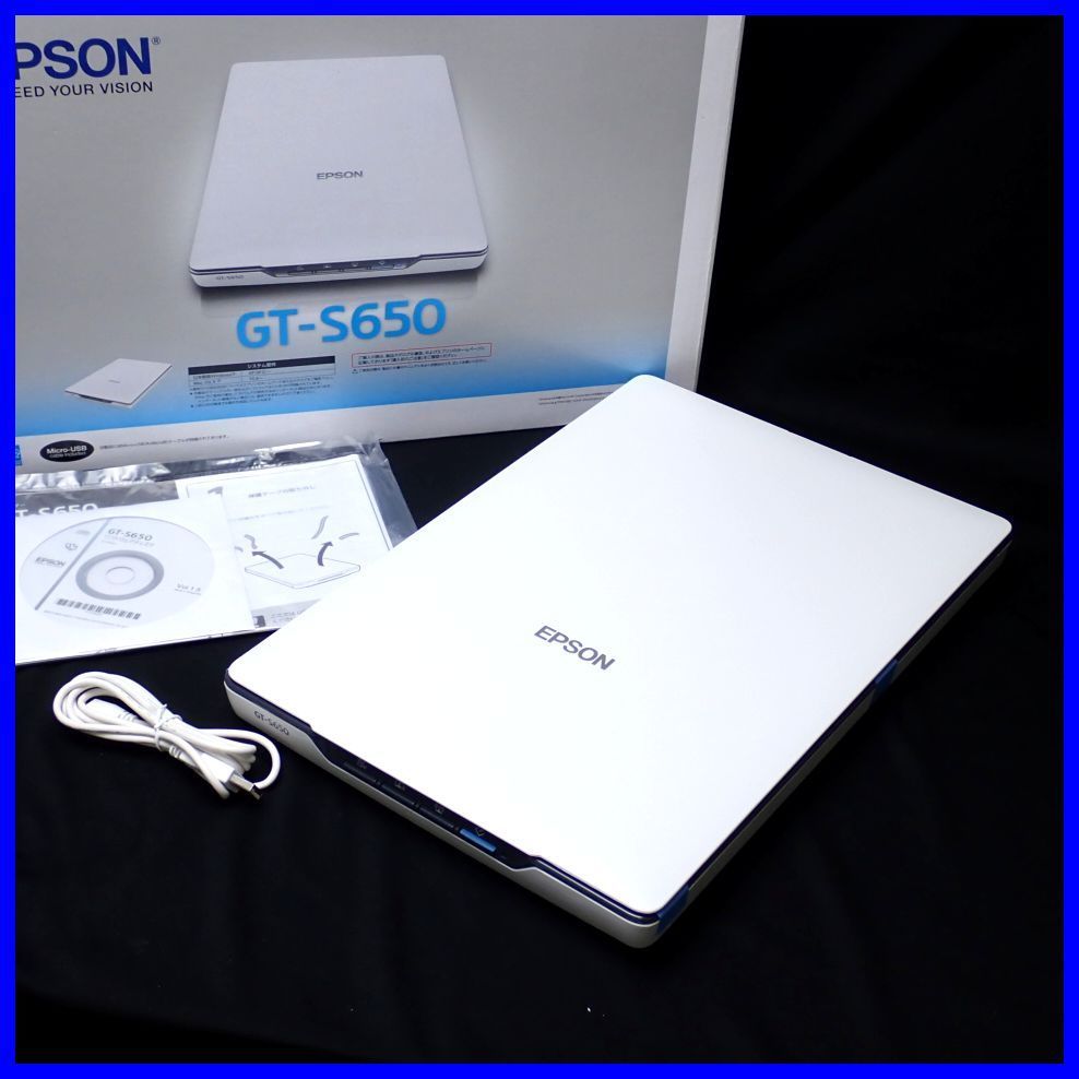 EPSON GT-S650 エプソン A4対応 卓上型 カラー イメージ スキャナー