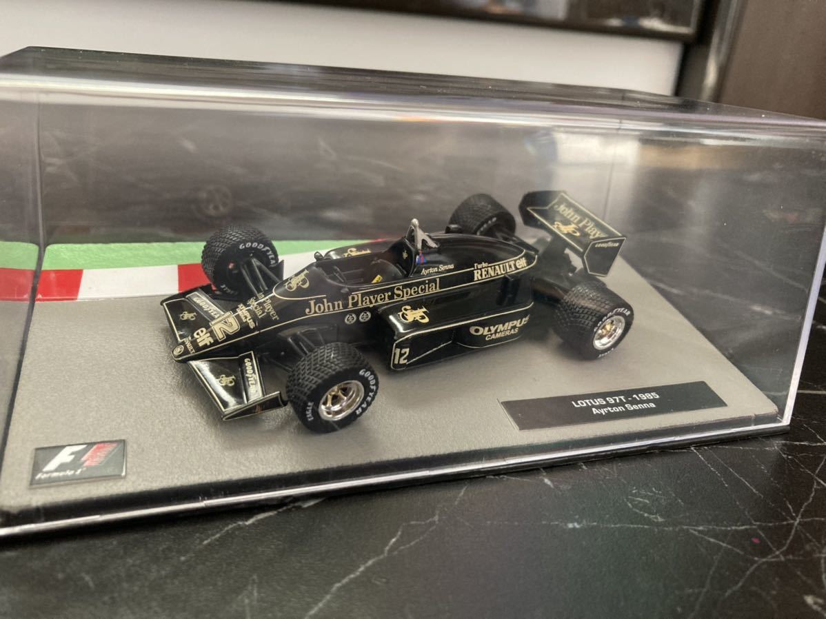 F1マシンコレクション ロータス97T JPS仕様 アイルトン セナ 検索用